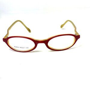 B2802  red Biacci unisex acetate bayoneta glasses